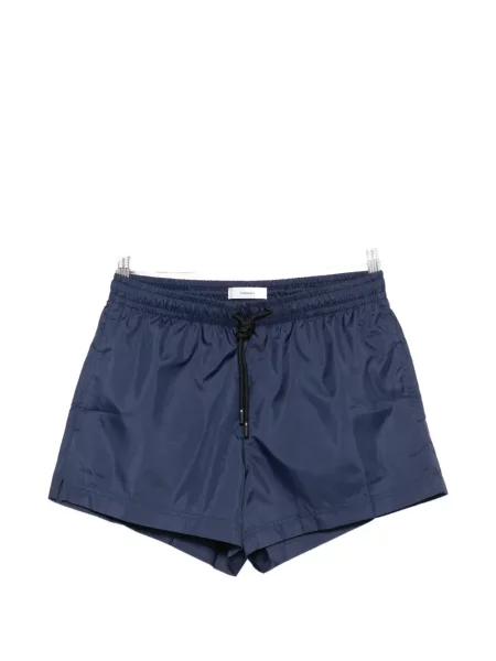 Slip de baie Commas cu cordon albastru