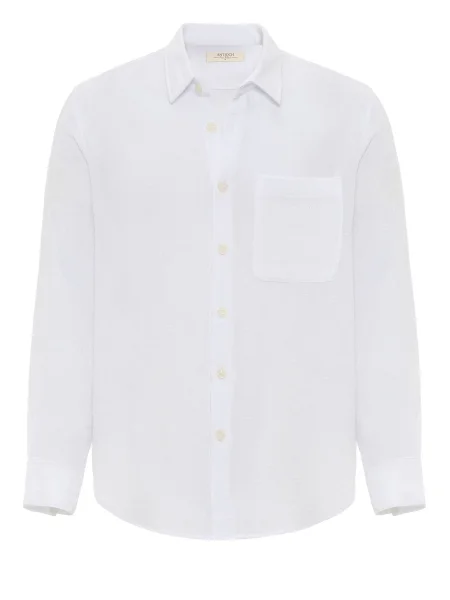 Antioch Košile indigo bílá