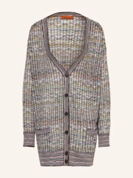 Missoni Pletený Svetr S Třpytivou Přízí A Flitry krémová / růžová / světle zelená
