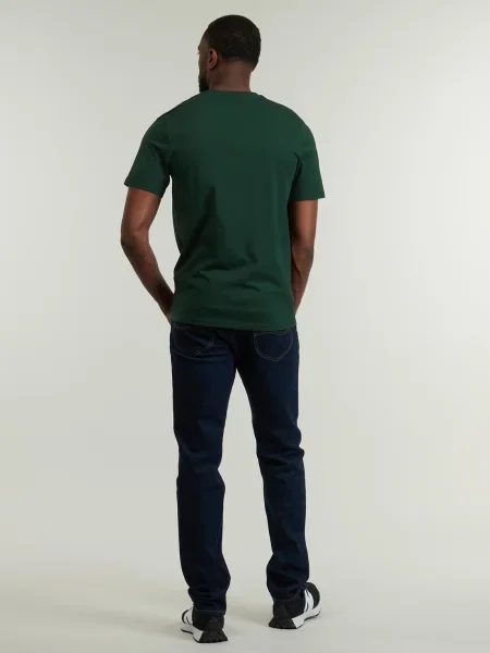 Lyle & Scott Póló arany / fenyő / fekete zöld