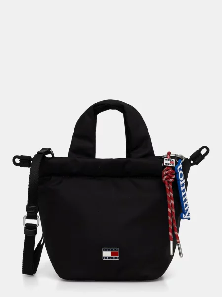 Tommy Jeans geantă crossbody pentru femei negru