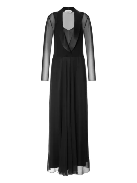 Rochie de seară Alberta Ferretti transparente de costum negru