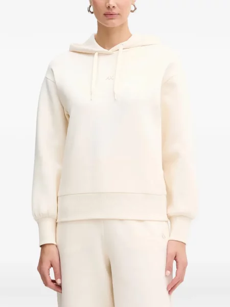 Hanorac cu glugă Armani Exchange cu autograf