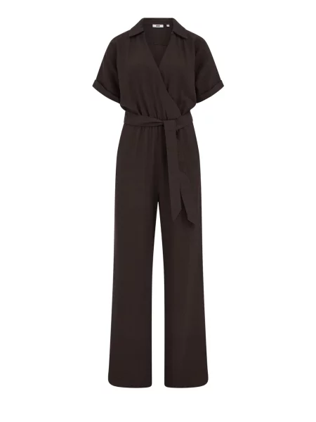 WE Fashion Salopeta închis maro