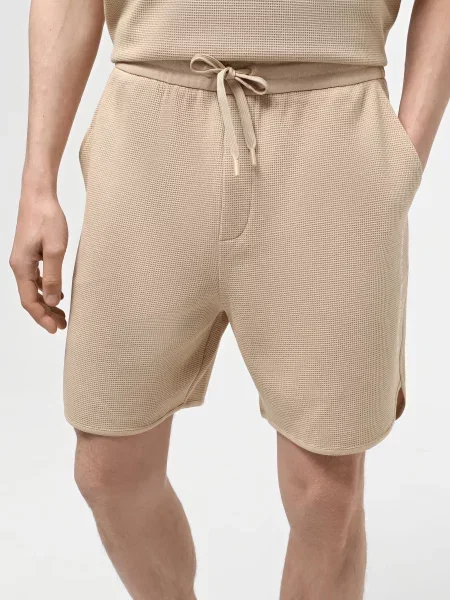 Armani Exchange Шорти бежевий