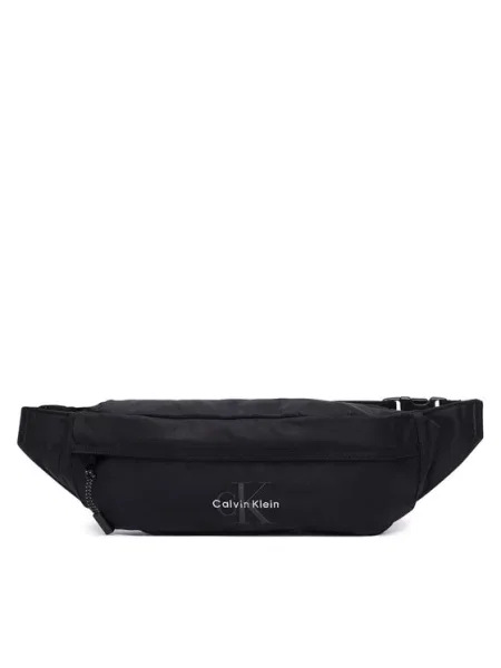 Cu centură geantă de talie Calvin Klein negru