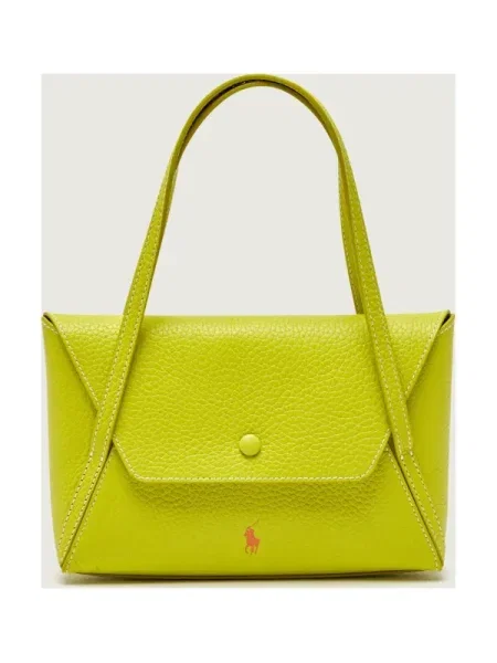 POLO RALPH LAUREN De piele poșetă plic polo PLAY verde