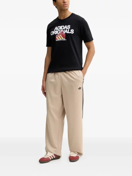 Γυμναστήριο μικρός μπλούζα Adidas με αυτόγραφο γκρι