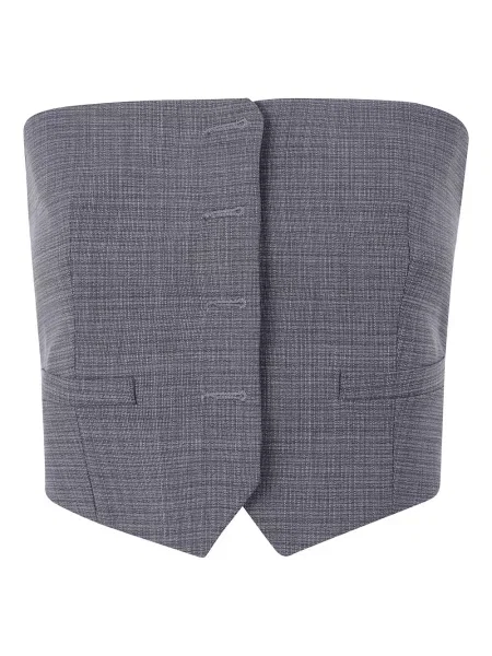 Cropp top Alexander Wang de lână gri