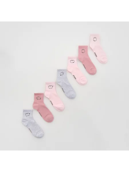 Reserved Ponožky Pusheen 7 ks vícebarevná