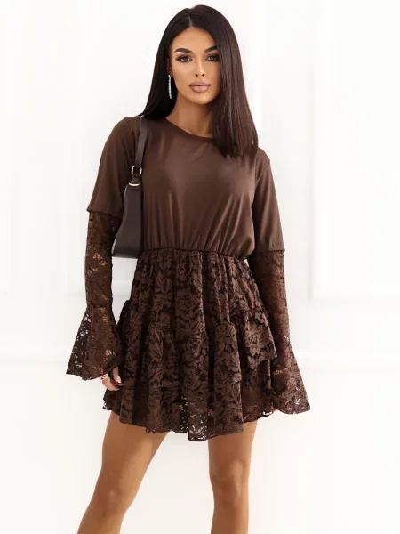 Kombinezon Italy Moda smeđa