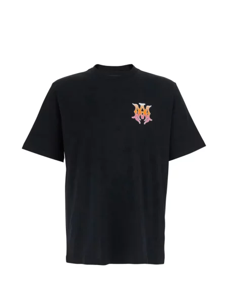 Tricou Amiri cu imagine negru