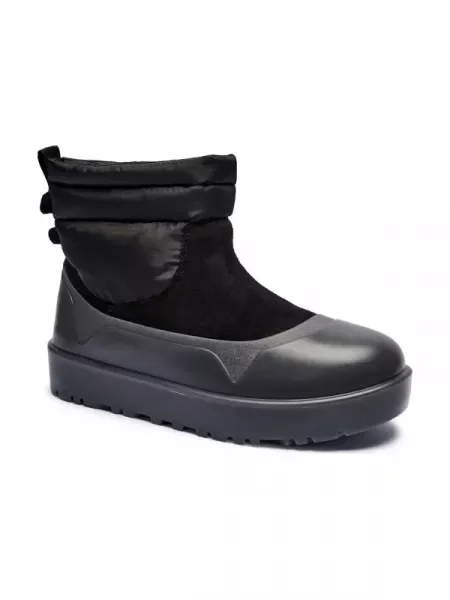 Bőr klasszikus mini sportcipő Ugg fekete