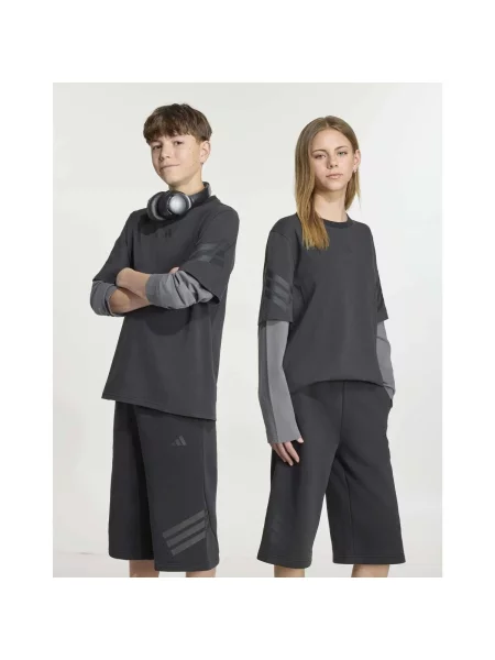 Gyerek póló Adidas fekete