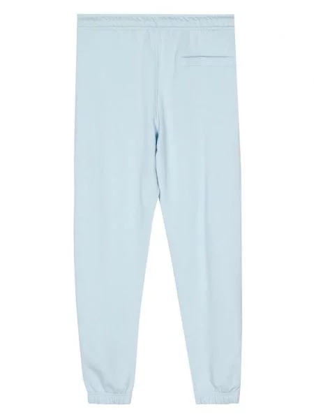 Raštuotos kelnės Calvin Klein mėlyna