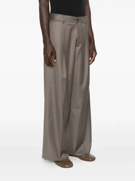 Spodnie Stein plisowane szare