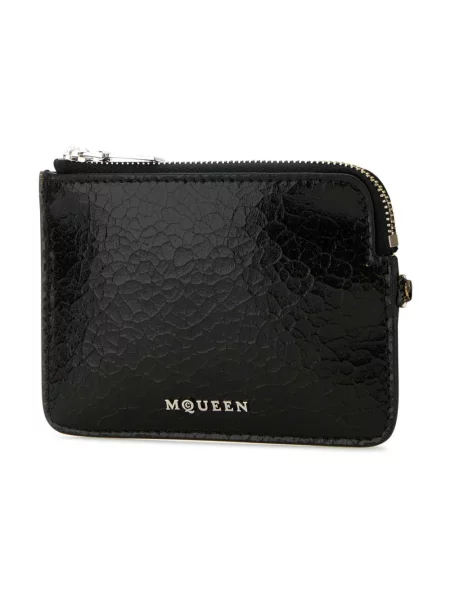 Portfel Alexander Mcqueen klasyczny czarny