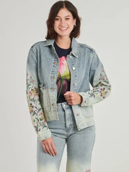 Desigual Kabát CHAQ_HOUSTON To Fit kék