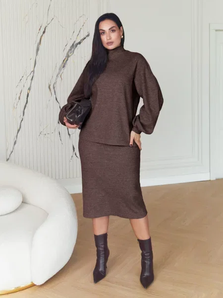 Светр Seventeen коричневий