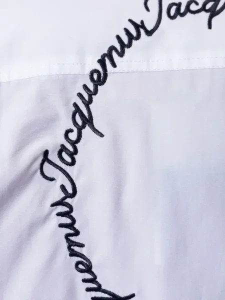 Cămașă Jacquemus lungă alb