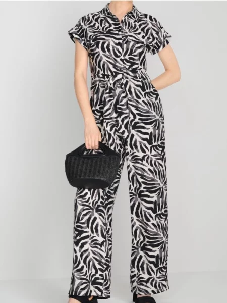 Літній комбінезон чорний