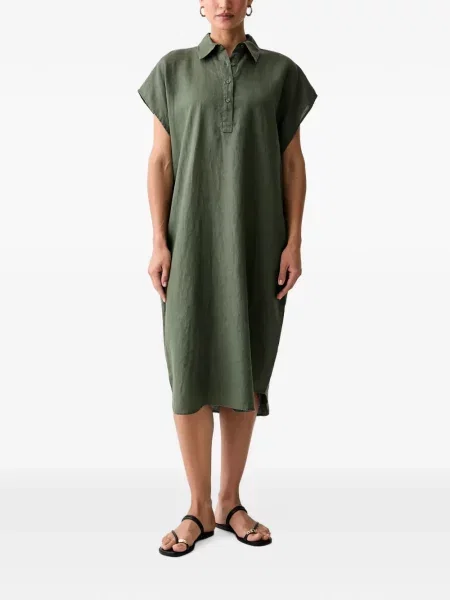 Scurt rochie tip cămașă Benetton verde