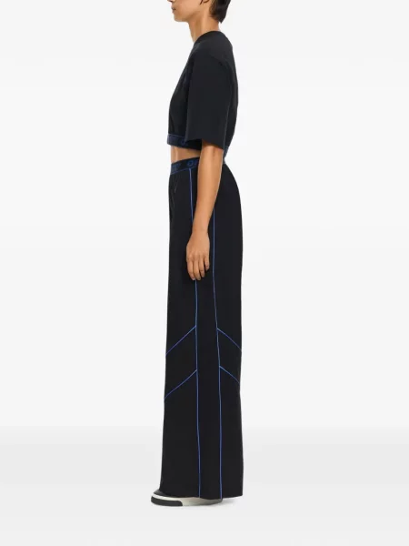 Pantaloni Off-white alb