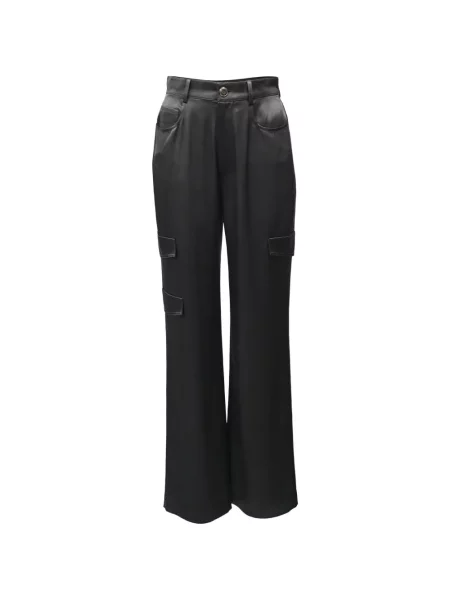 Pantaloni cargo Nanushka negru