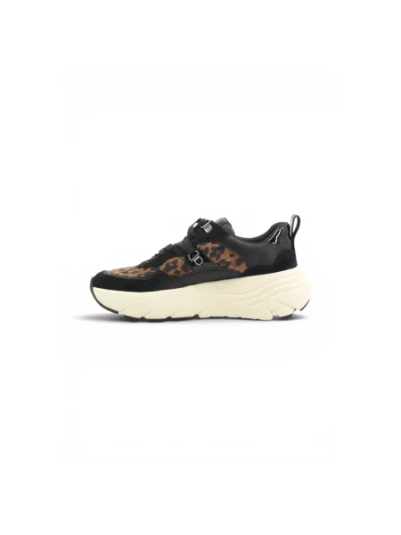 Sneakersy Geox skórzane czarne