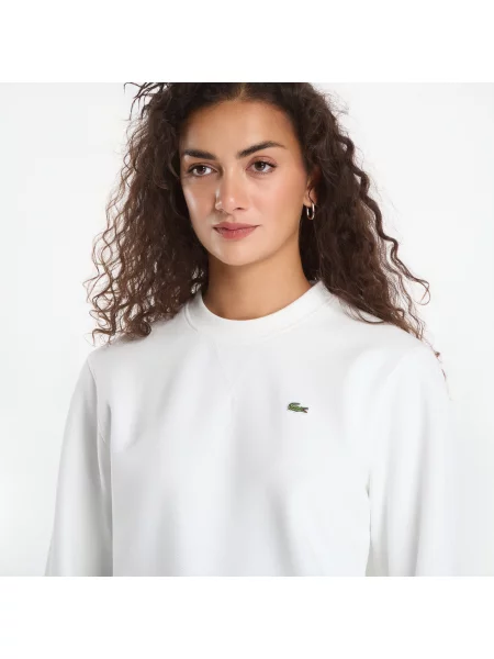 Hanorac Lacoste alb