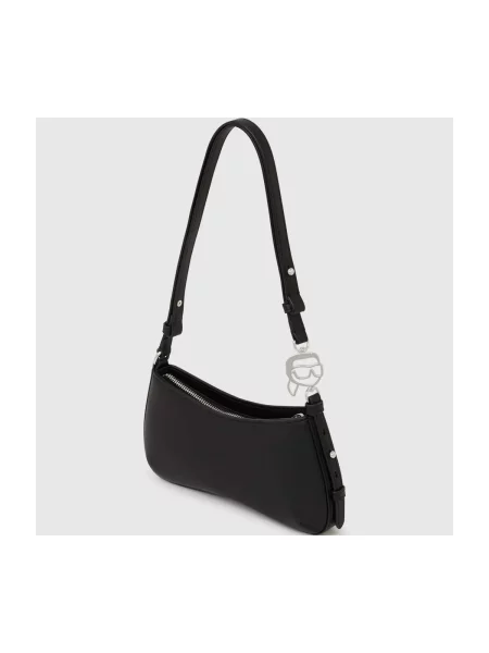 Geanta crossbody Karl Lagerfeld din piele negru