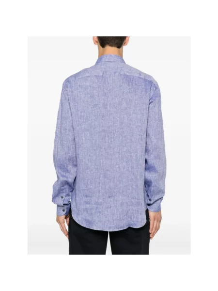 Koszula Emporio Armani casual niebieska