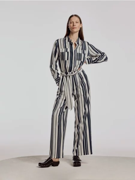 Reserved Комбінезон із ліоцелу різнобарвний 