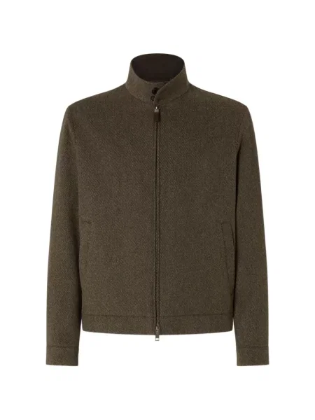 Geacă Zegna de lână verde