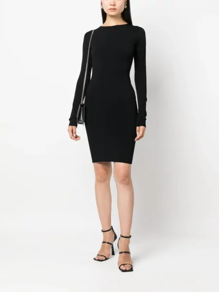 Briaunotas suknele Dsquared2 juoda