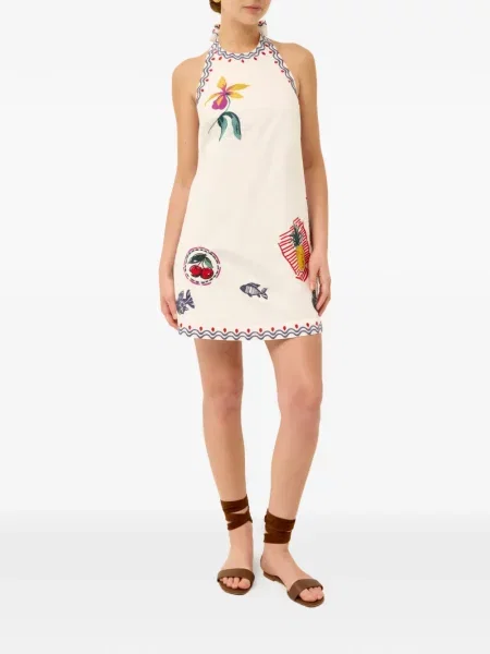 Rochie mini Marie Oliver alb