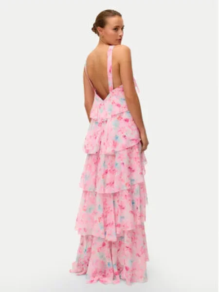 Vero Moda Večerní šaty Felicia růžová