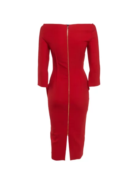 Rochie midi Roland Mouret roșu