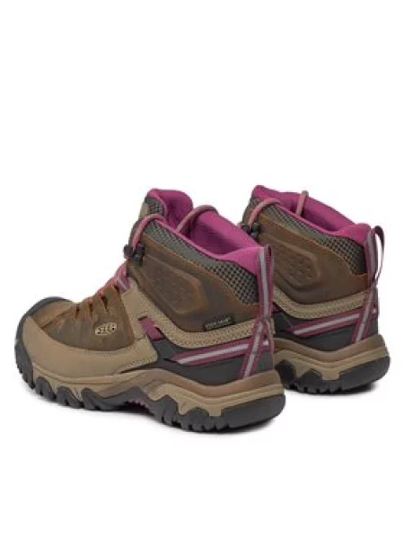 Keen Trekking čevlji Targhee III Mid Wp rjava