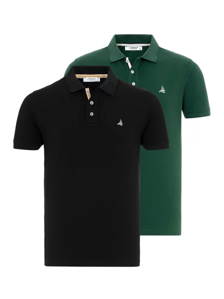 By Diess Collection Póló bézs / zöld fekete