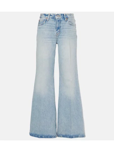 Blugi evazați Re/done albastru