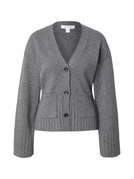& Other Stories Geacă tricotată închis gri