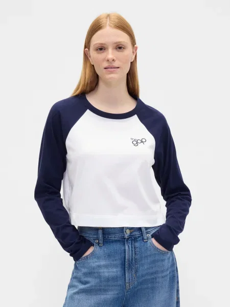 Tricou Gap scurt albastru