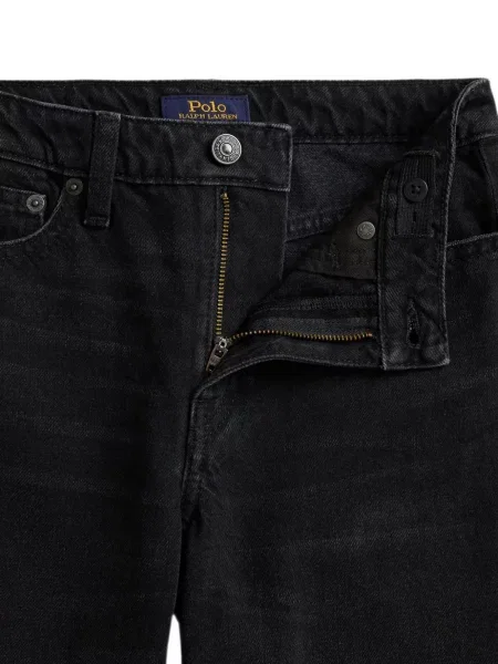 Zwężane dżinsy dziecięcy Polo Ralph Lauren czarny