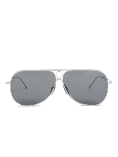 Ochelari de soare Thom Browne Eyewear argintiu
