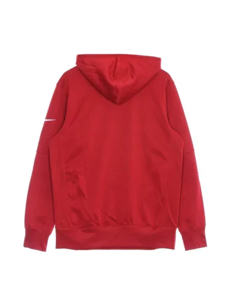 Bluza z kapturem Nike z kapturem czerwona