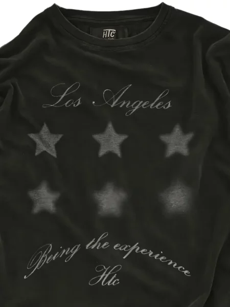 Tricou Htc Los Angeles cu imagine negru