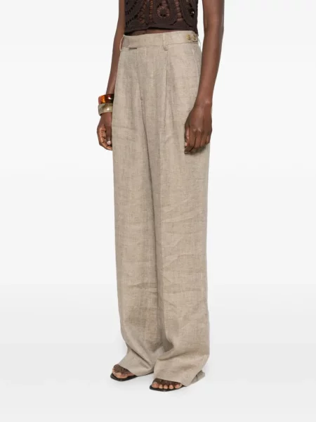Pantaloni Berwich plisate