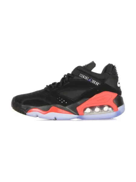 Sneakersy Jordan sznurowane skórzane czarne