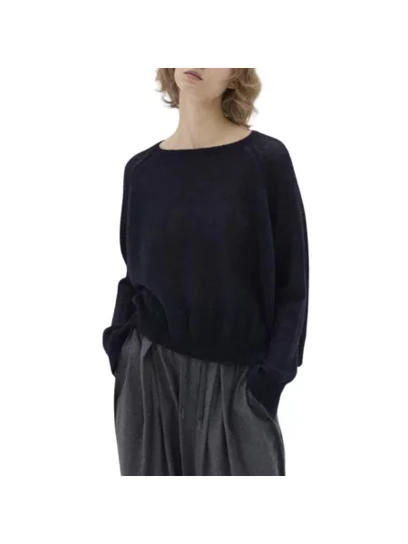 Sweter Phisique Du Role z alpaki niebieski